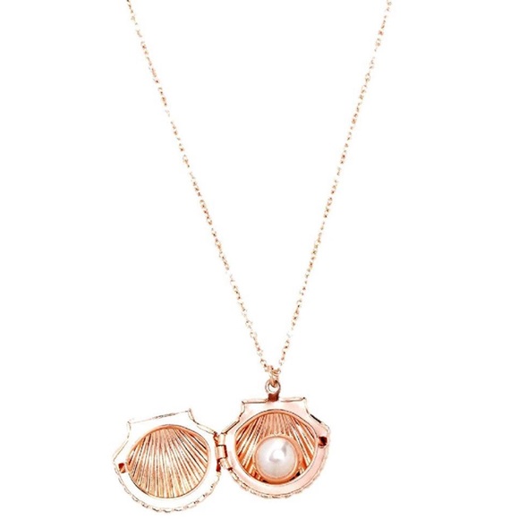 Disney The Little Mermaid Ariel Seashell Rose Gold - Picture 2 of 2